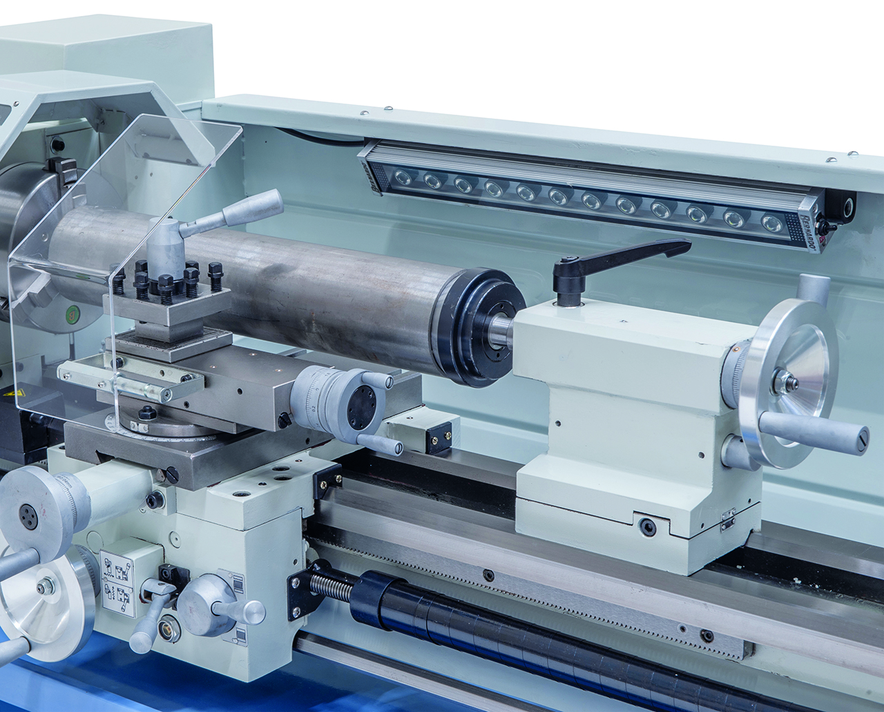 Leit- und Zugspindeldrehmaschine Profi 900 Vario / 400 V