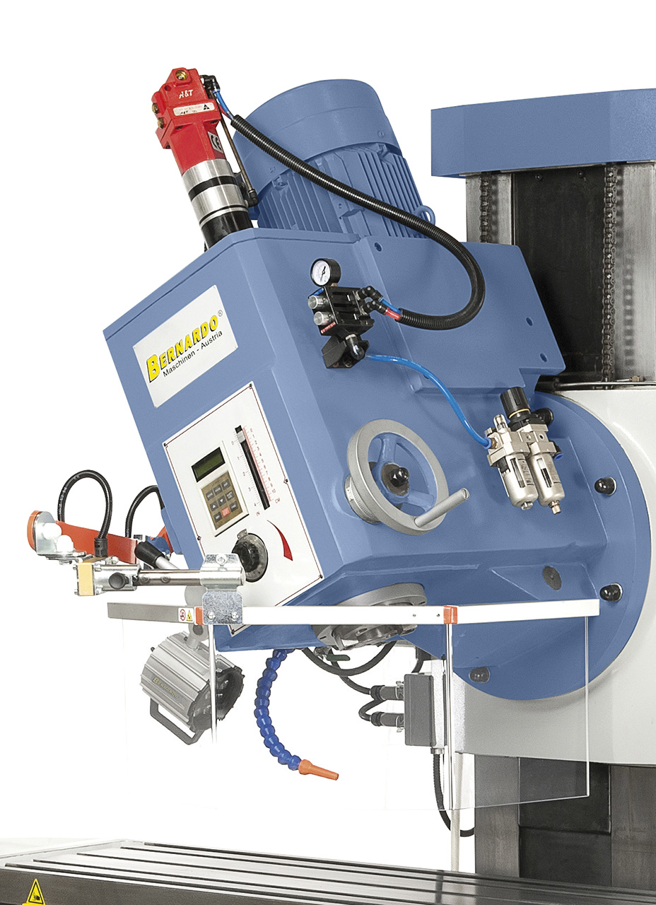 Bettfräsmaschine BFM 200 inkl. 3-Achs-Digitalanzeige ES-12 H u. pneum. WK-Klemmung **