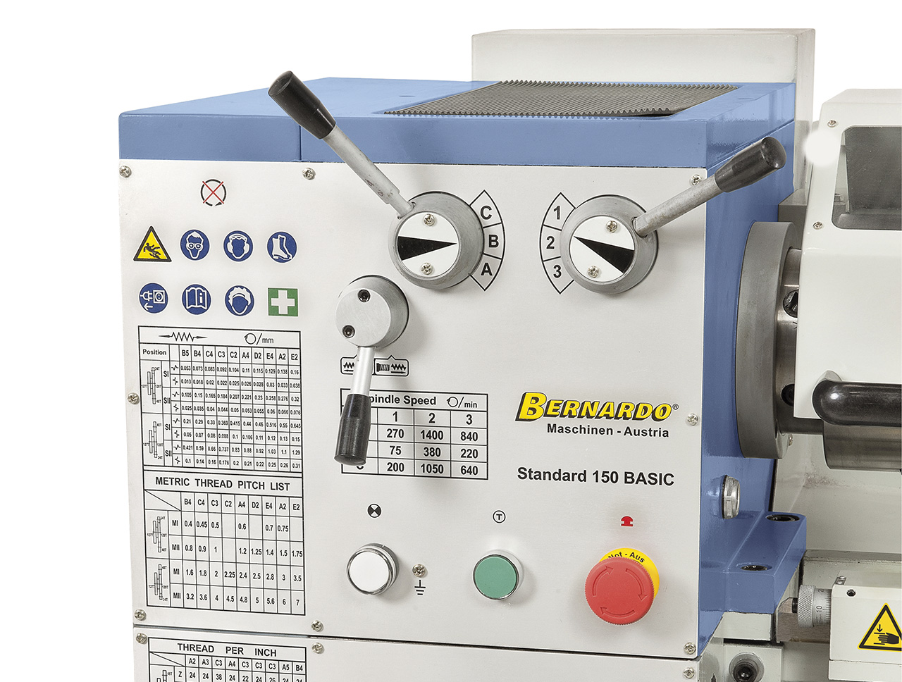 Leit- und Zugspindeldrehmaschine Standard 150 Basic *