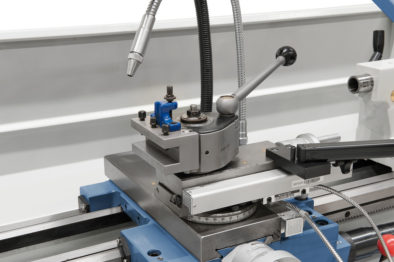 Leit- und Zugspindeldrehmaschine Standard 165 V-Top inkl. 3-Achs-Digitalanzeige ES-12 V *