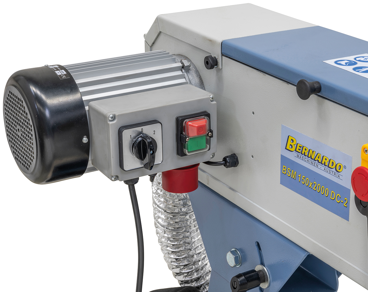 Bandschleifmaschine mit Absaugung BSM 150 x 2000 DC-2 / 400 V
