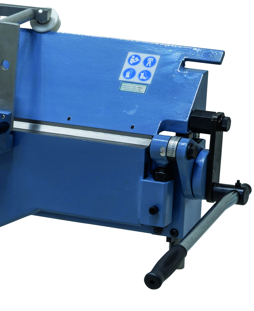 Schwenkbiegemaschine BB 2000 RS mit Rollenschere