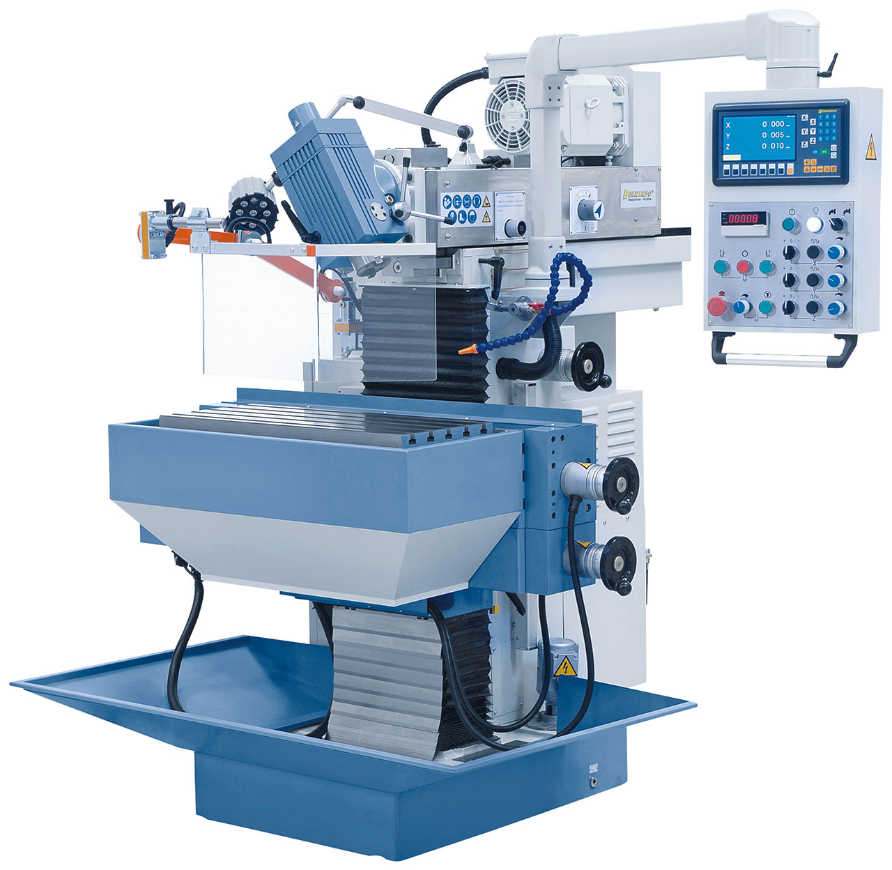 Universal-Werkzeugfräsmaschine WFM 750 Servo inkl. 3-Achs-Digitalanzeige ES-12 H **