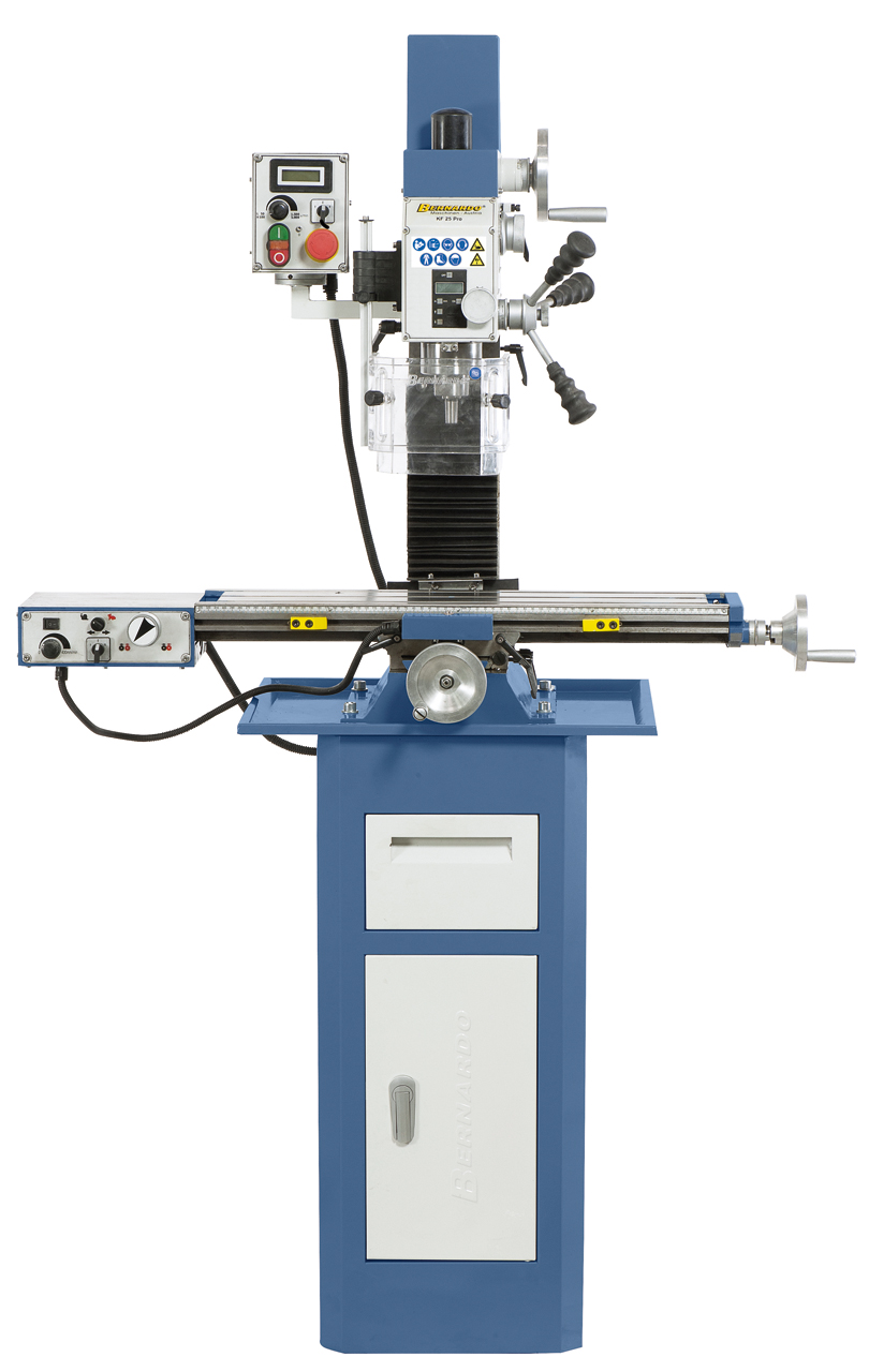 Bohr- und Fräsmaschine KF 25 PRO mit Vorschub