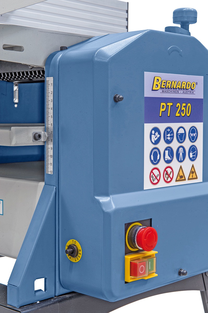 Abricht- und Dickenhobelmaschine PT 250 mit Untergestell / 230 V