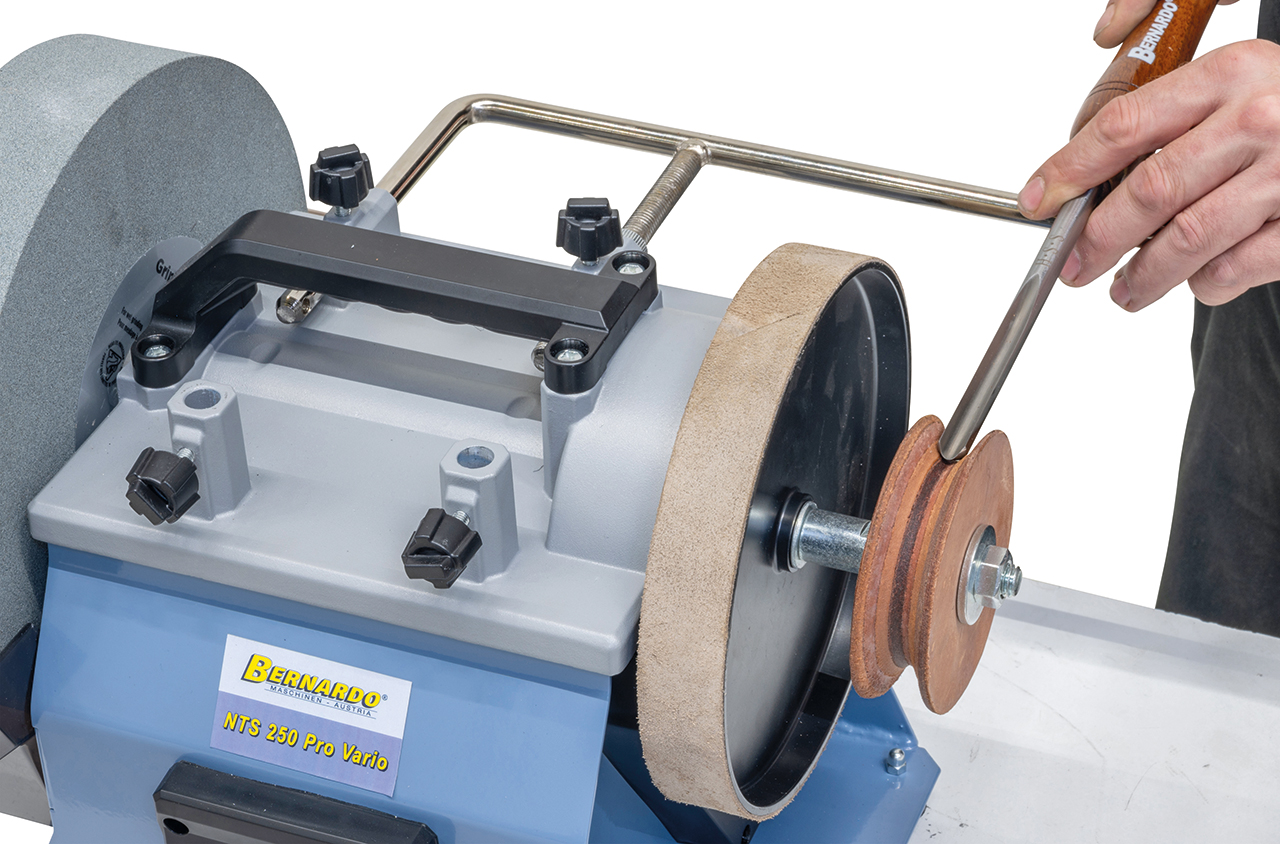 Profilierte Lederabziehscheibe f. NTS 200 / NTS 250 Pro / NTS 250 Pro Vario