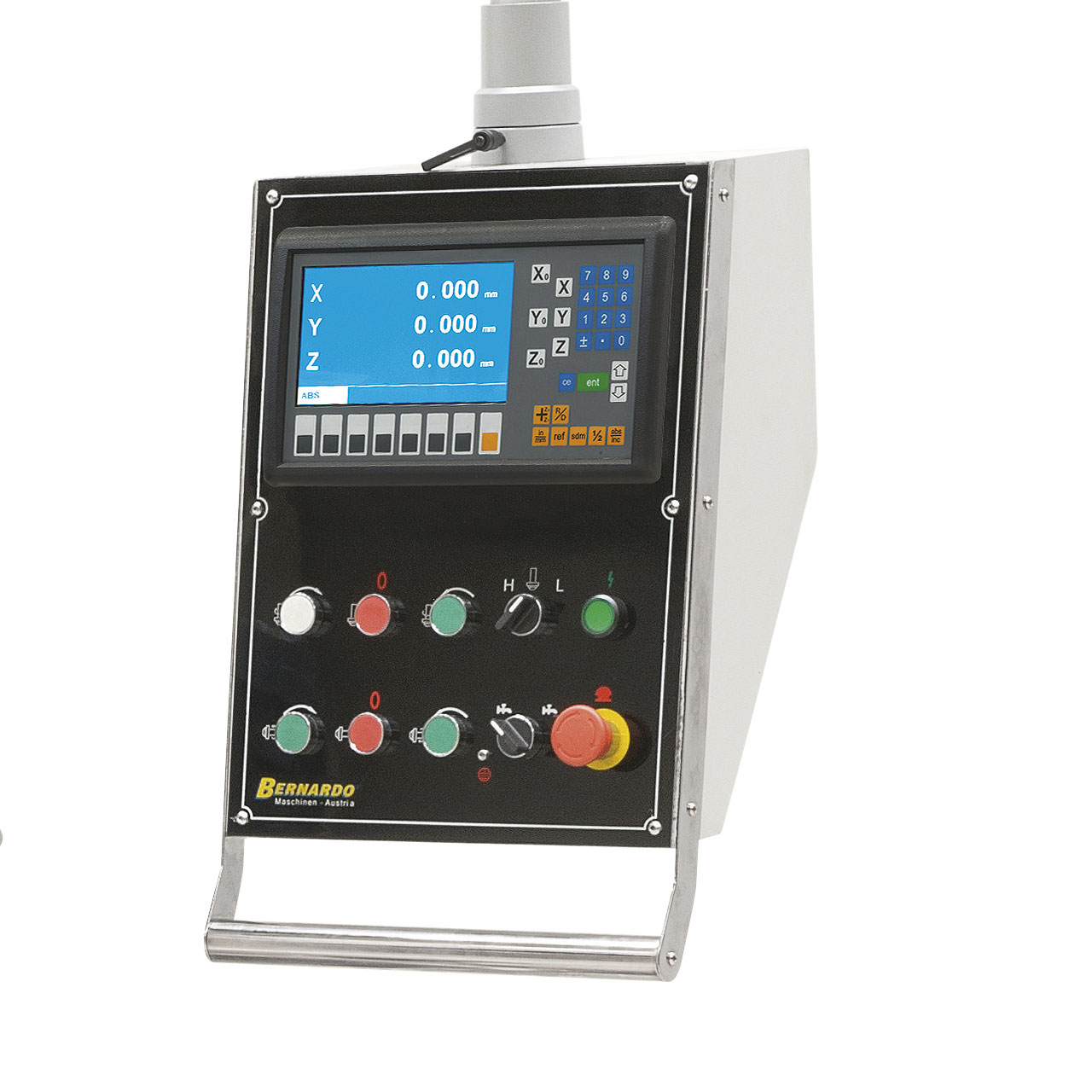 Universalfräsmaschine UWF 80 E inkl. 3-Achs-Digitalanzeige ES-12 H und y-Vorschub