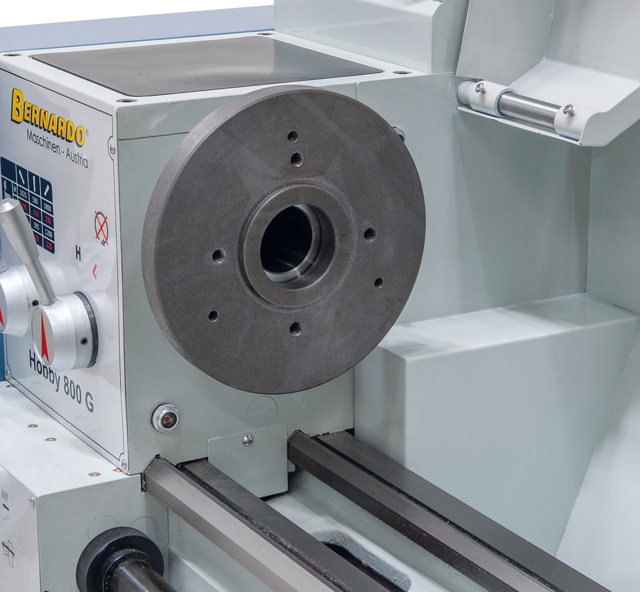 Leit- und Zugspindeldrehmaschine Hobby 800 G / 230 V inkl. 3-Achs Digitalanzeige DT 40