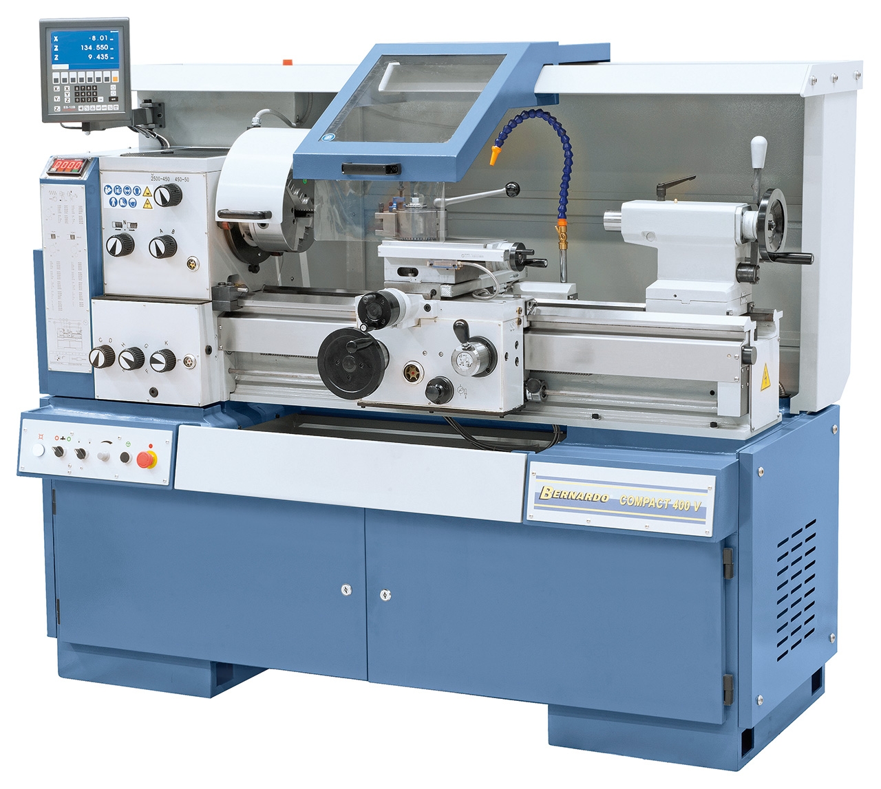 Universaldrehmaschine Compact 400 V inkl. 3-Achs-Digitalanzeige ES-12 V
