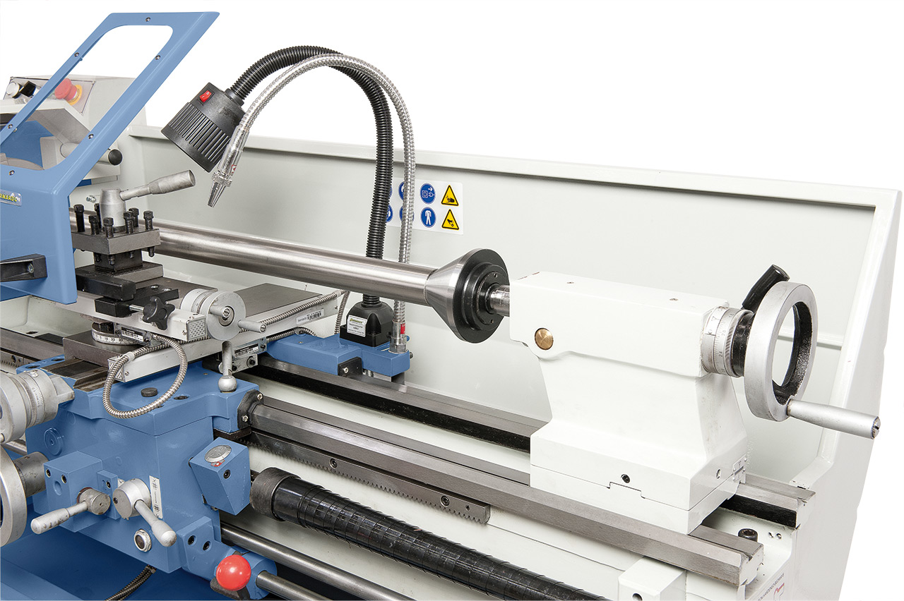 Leit- und Zugspindeldrehmaschine Standard 165 D inkl. 3-Achs-Digitalanzeige ES-12 V *