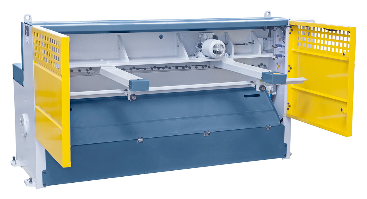 Motorische Tafelschere mit Blechauswurf nach vorne (max. 400 mm) und hinten MTE 3060 x 3 mm NCC *