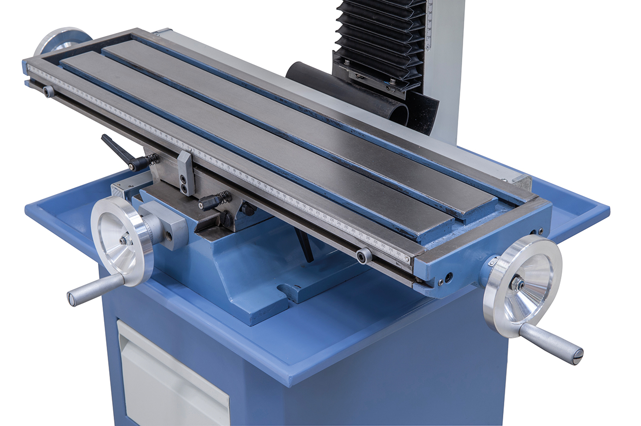 Bohr- und Fräsmaschine KF 25 L Vario inkl. 3-Achs Digitalanzeige DT 40