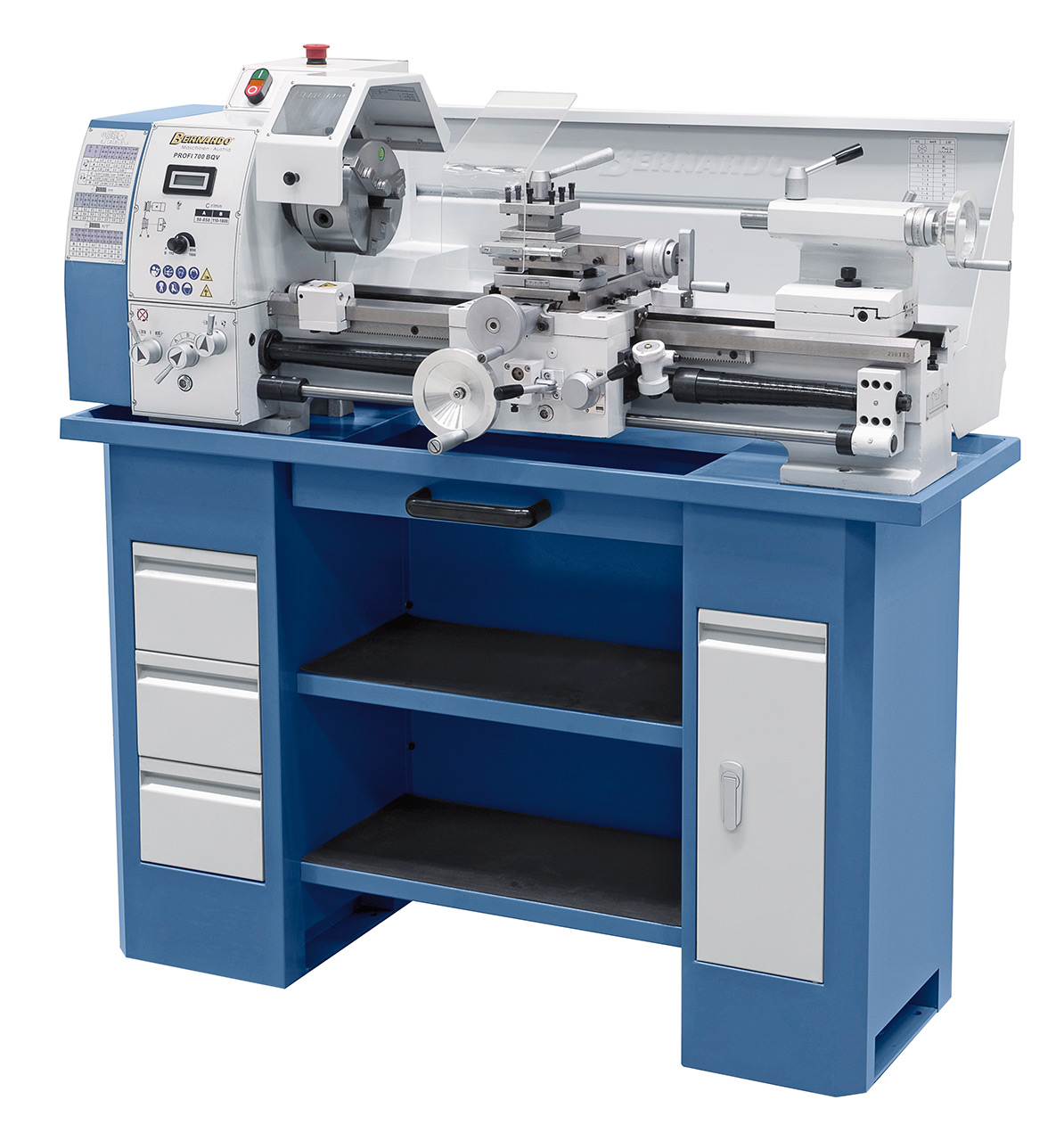 Leit- und Zugspindeldrehmaschine Profi 700 BQV / 230 V