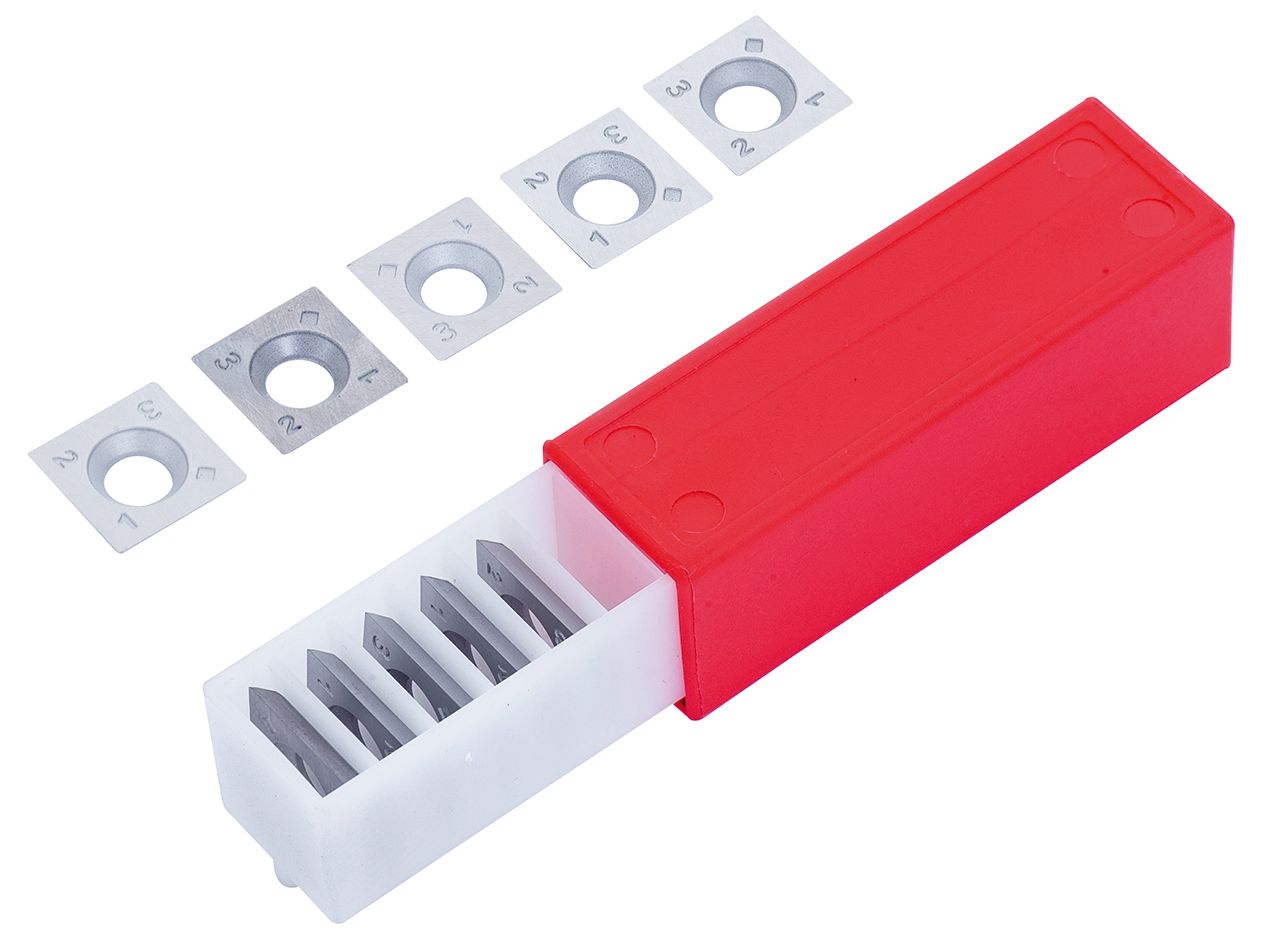 HM-Wendeplatten für Spiralhobelwelle (10 Stk.) f. ADM 260 S/AD 260 S/FS 310 PS/PT 310 S