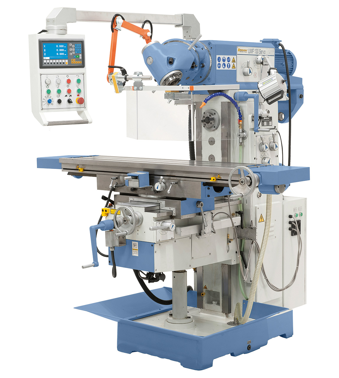 Universalfräsmaschine UWF 130 Servo inkl. 3-Achs-Digitalanzeige ES-12 H *