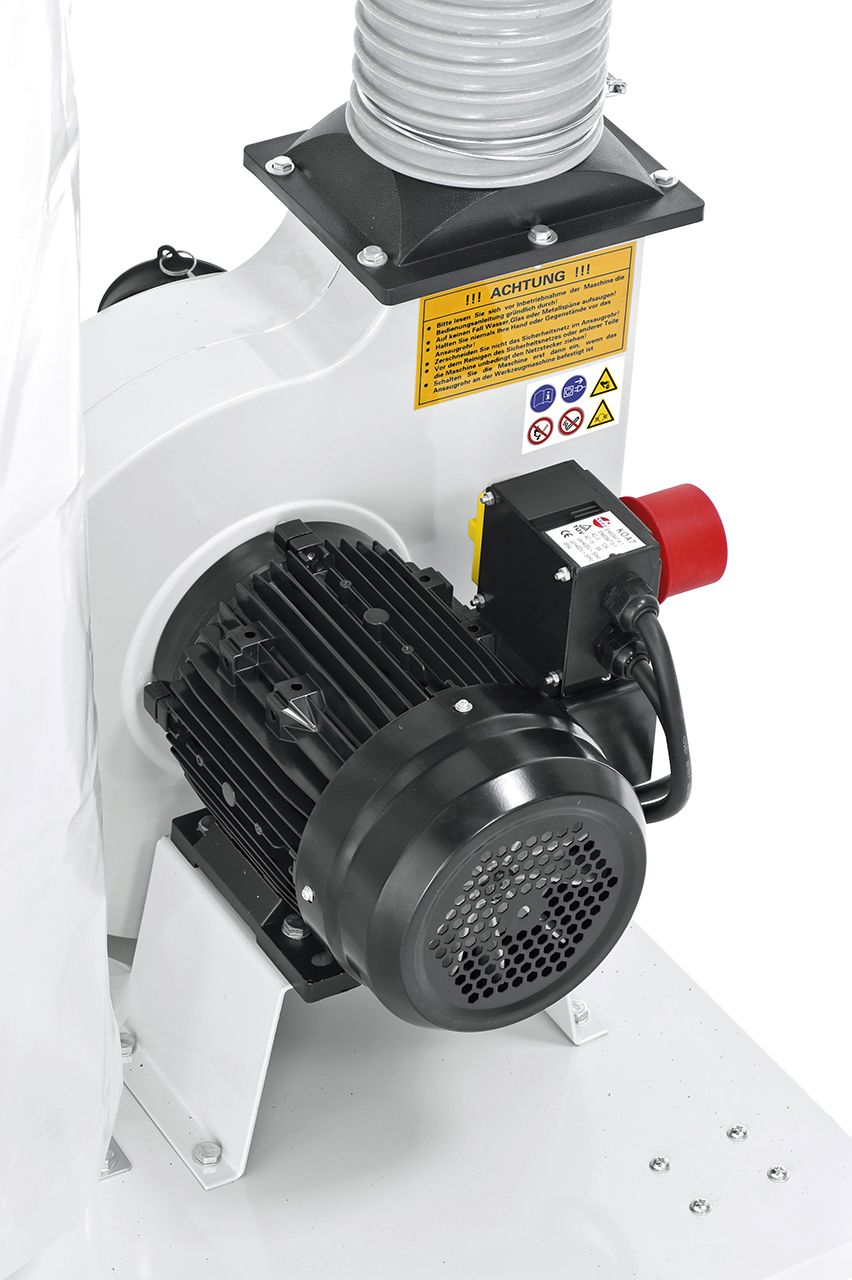 Absauganlage mit Feinstaubfilterpatrone DC 550 CF / 400 V