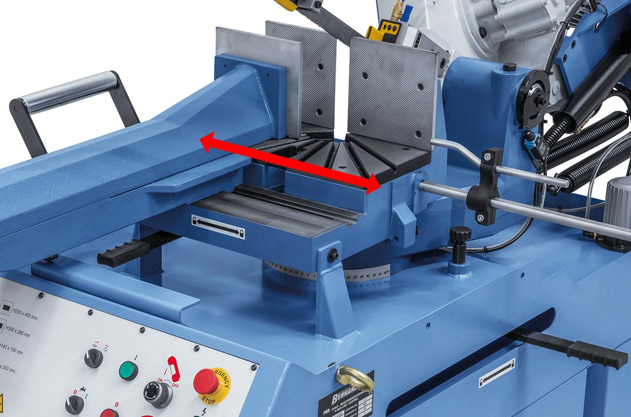 Doppelgehrungsbandsäge MBS 400 DG / 400 V