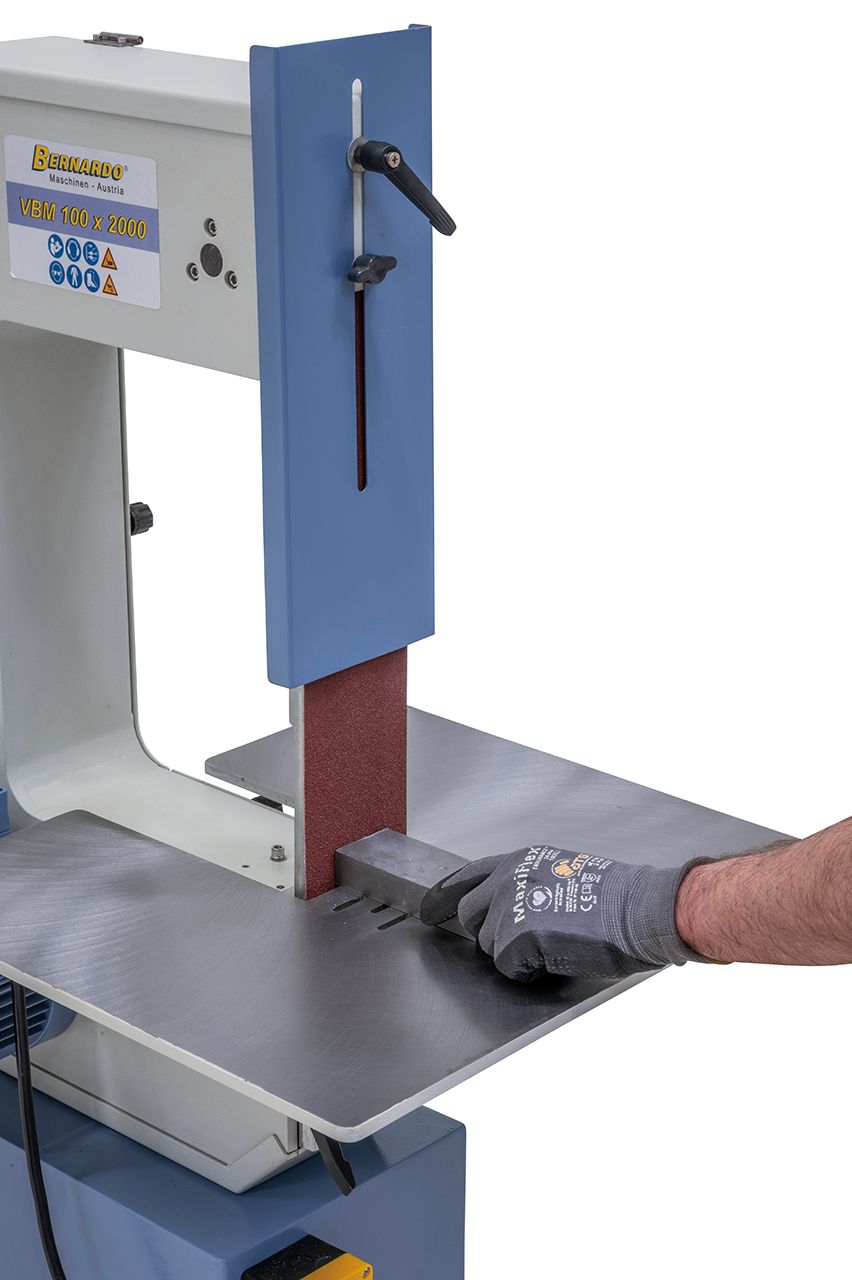 Vertikale Bandschleifmaschine VBM 100 x 2000