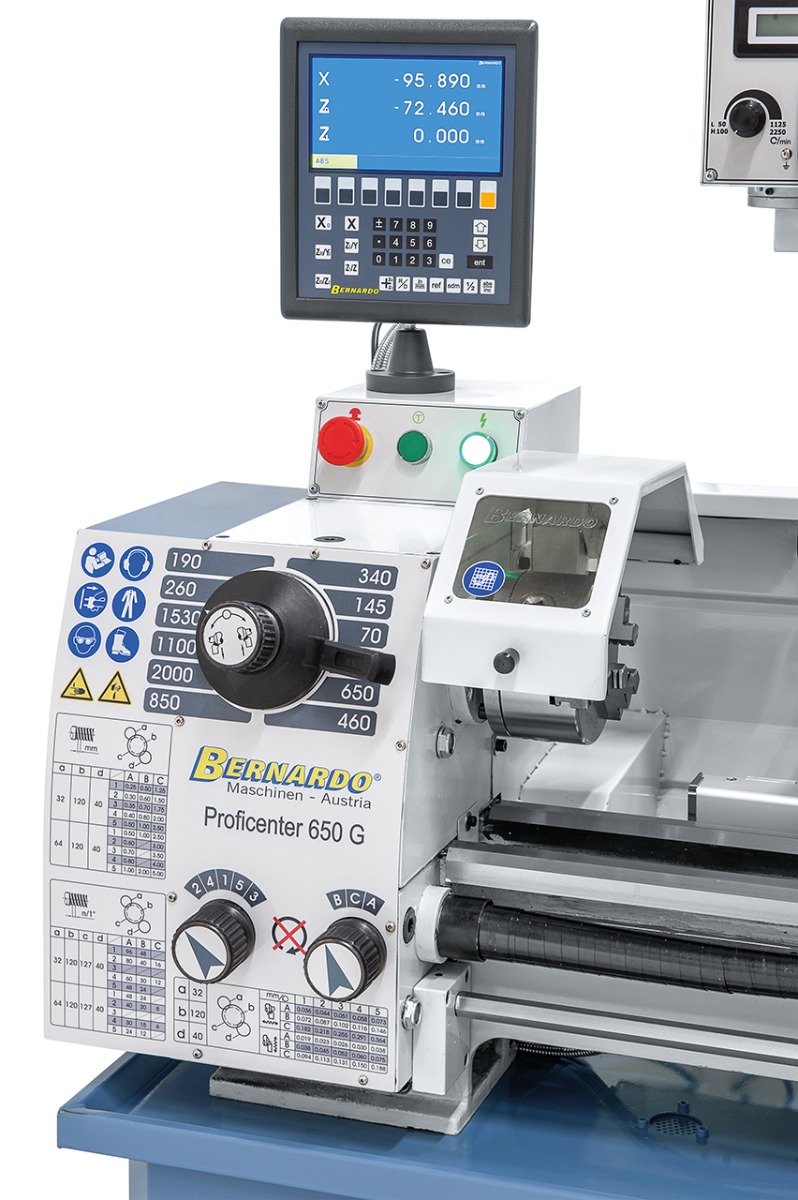 Bearbeitungszentrum Proficenter 650 G / 230 V inkl. 2-Achs-Digitalanzeige ES-12 V