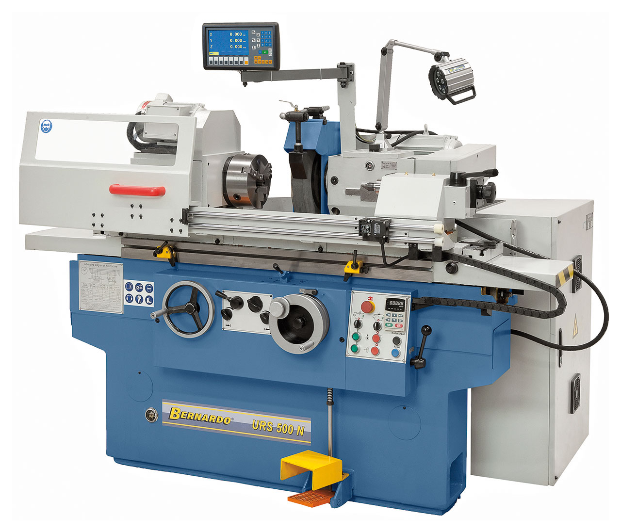 Universal - Rundschleifmaschine URS 500 N inkl. 2-Achs-Digitalanzeige ES-12 H **