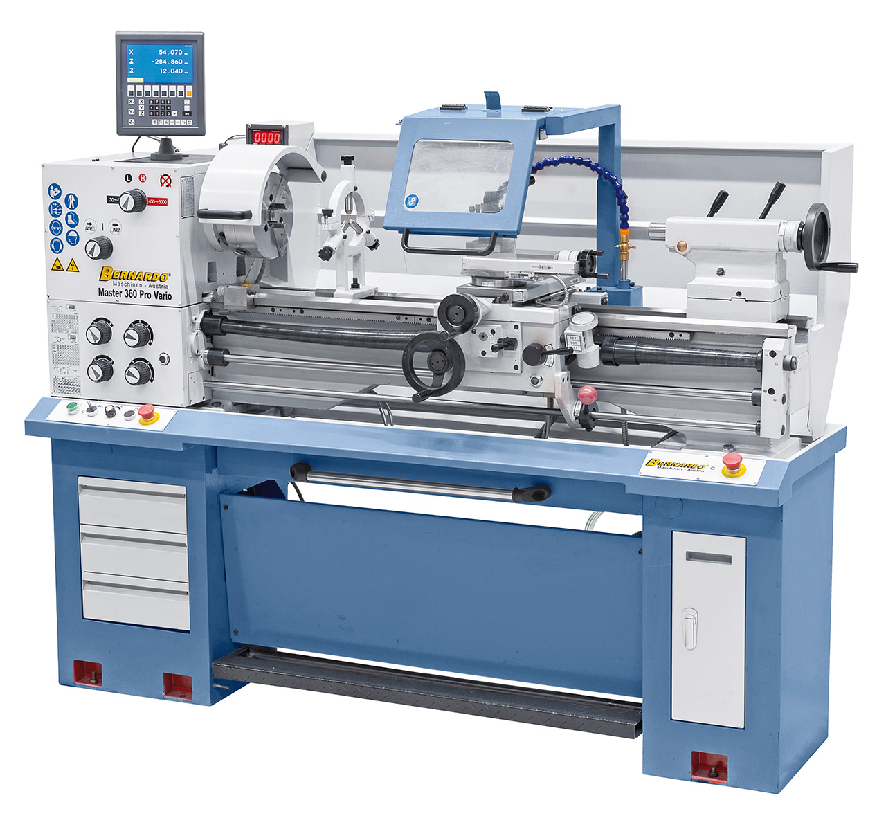 Universaldrehmaschine Master 360 Pro Vario inkl. 3-Achs-Digitalanzeige ES-12 V