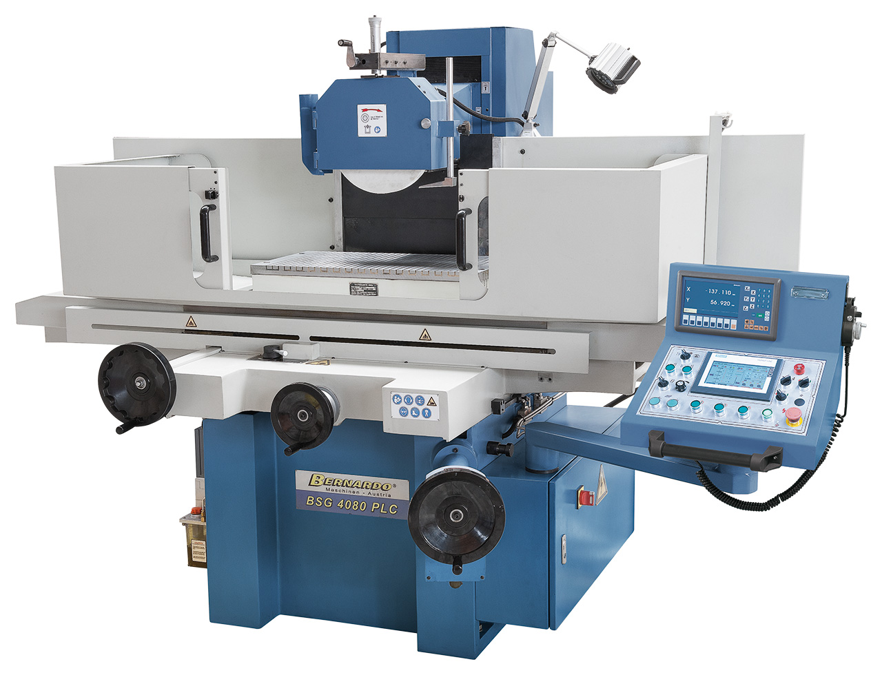Flachschleifmaschine BSG 4080 PLC mit 2-Achsen-Digitalanzeige ES-12 H **