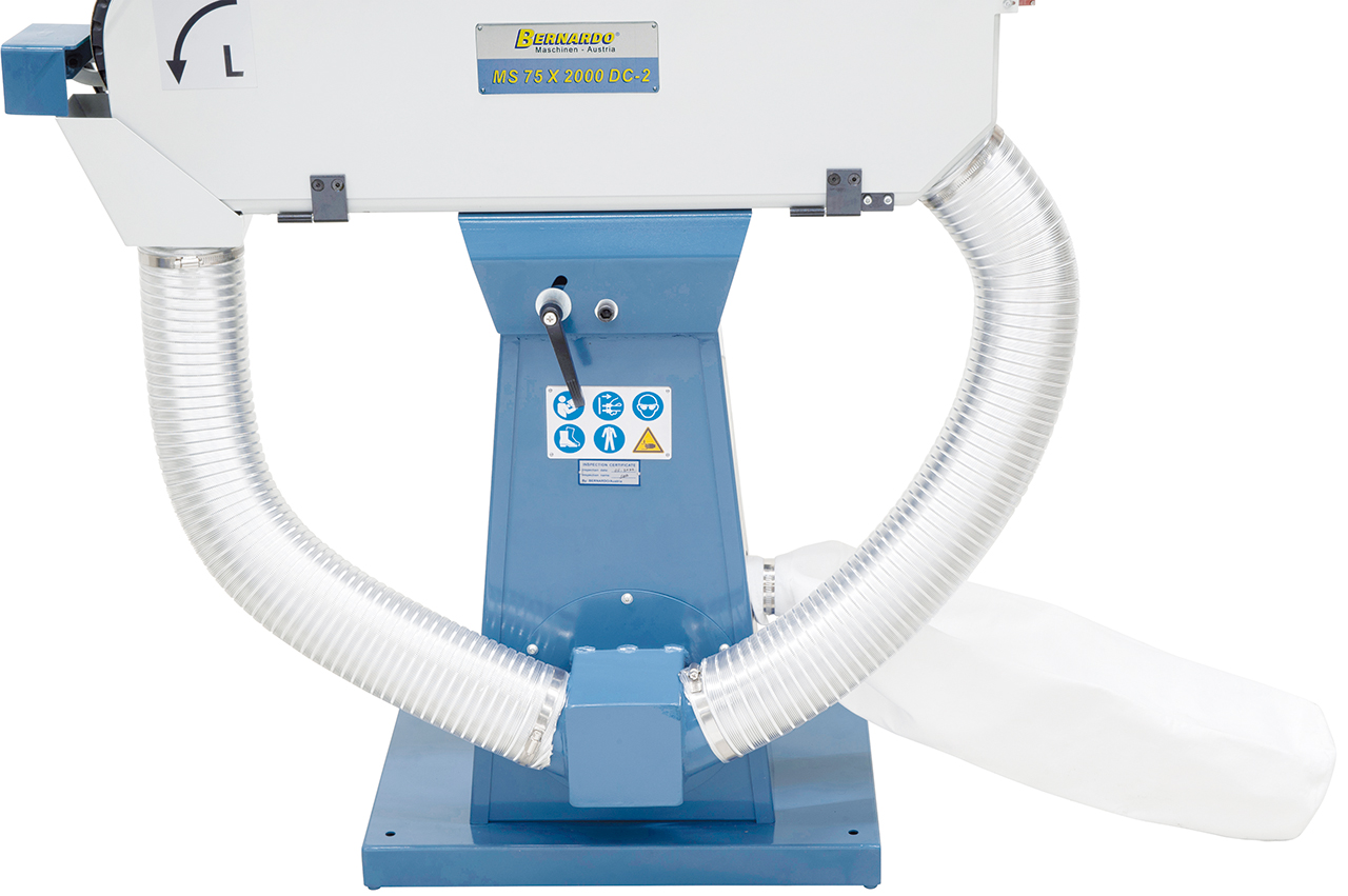 Bandschleifmaschine mit Absaugung MS 75 x 2000 DC-2 / 400 V