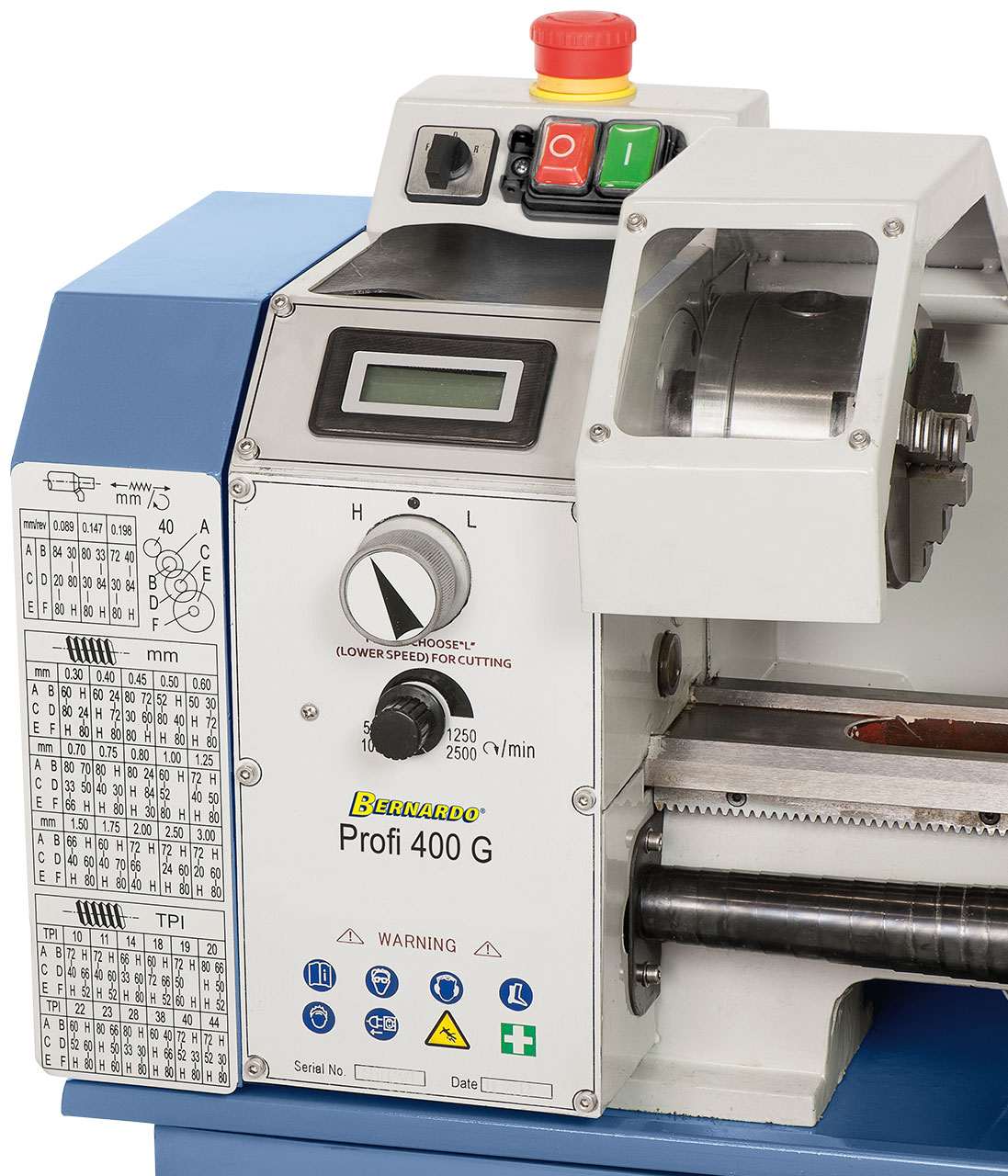 Tischdrehmaschine Profi 400 G / 230 V