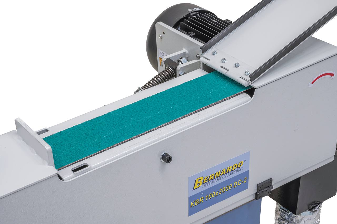 Rohr- und Profilendenschleifmaschine mit Absaugung KBR 100 x 2000 DC-2