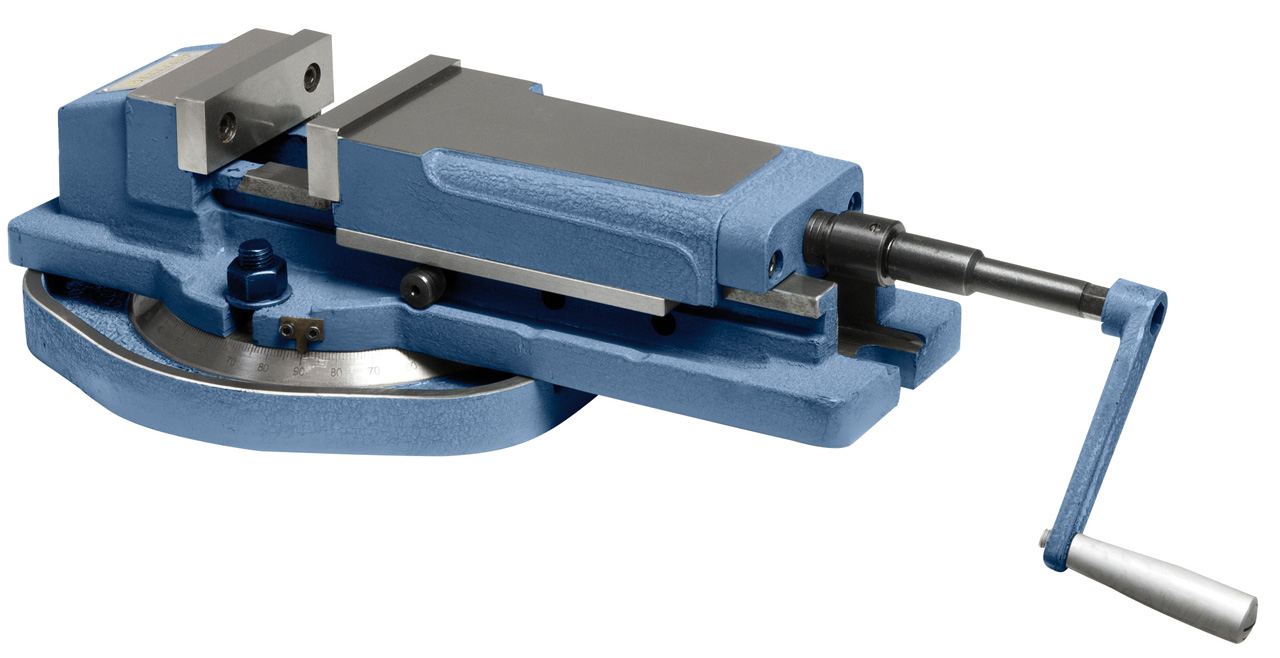 Hydraulischer Maschinenschraubstock VH 100 mit Drehteller