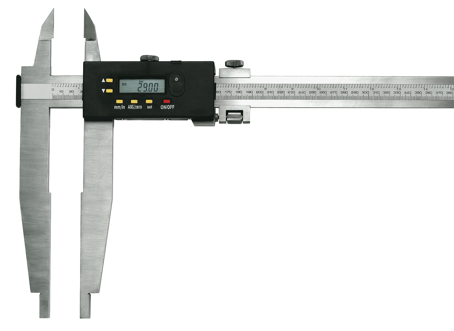 Digital-Werkstatt-Messschieber 500 x 0,01 mm mit Messersp. 200 mm