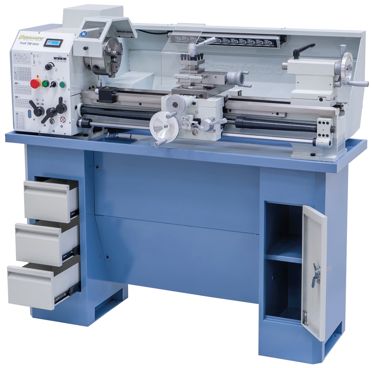 Leit- und Zugspindeldrehmaschine Profi 750 Vario / 400 V