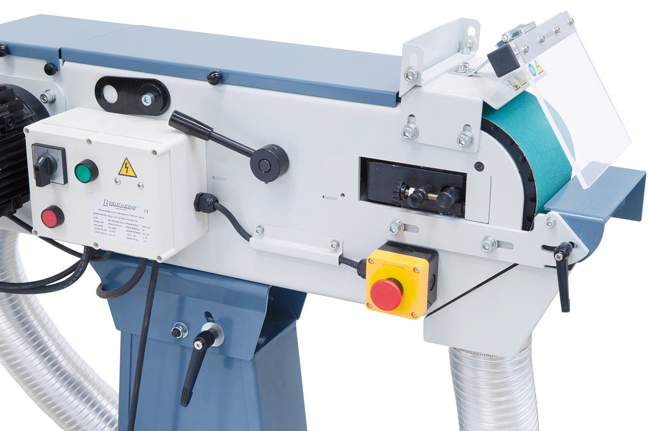 Bandschleifmaschine mit Absaugung MS 150 x 2000 DC-2 / 400 V