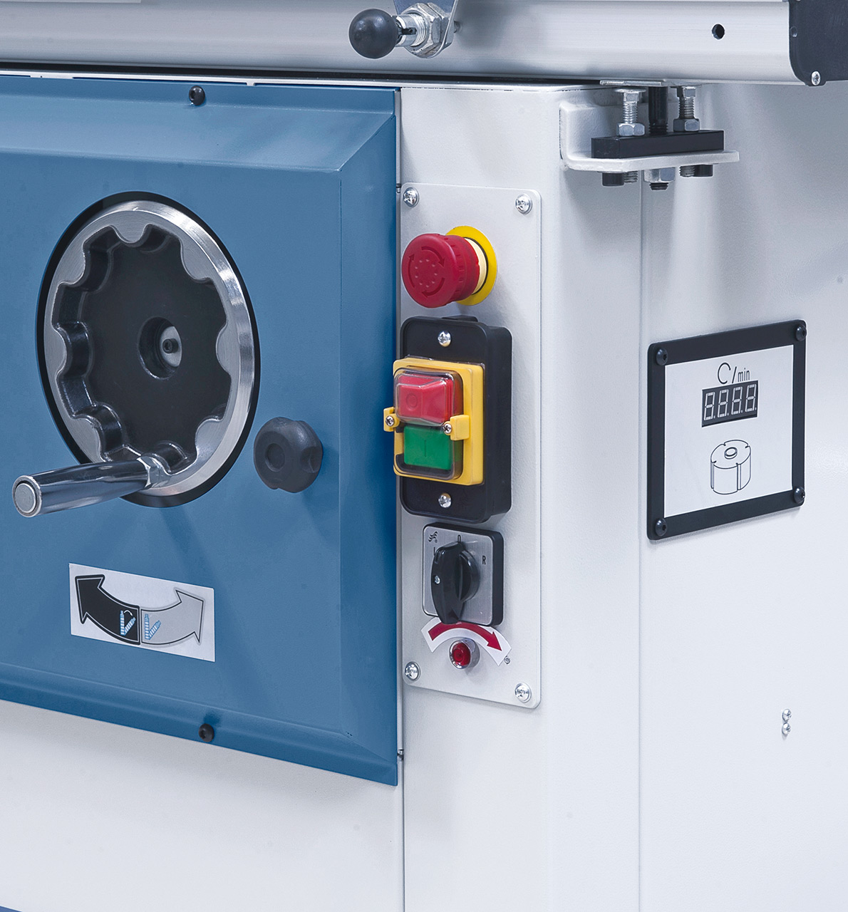 Schwenkspindelfräsmaschine T 800 F / 230 V