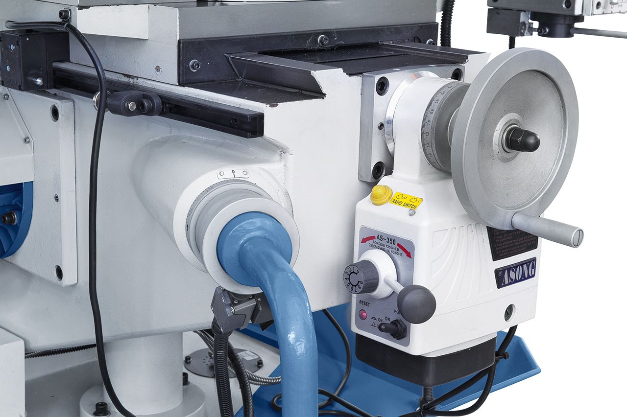Universalfräsmaschine UWF 90 - 1270 inkl. 3-Achs-DRO ES-12 H und pneumat.WK-Klemmung *