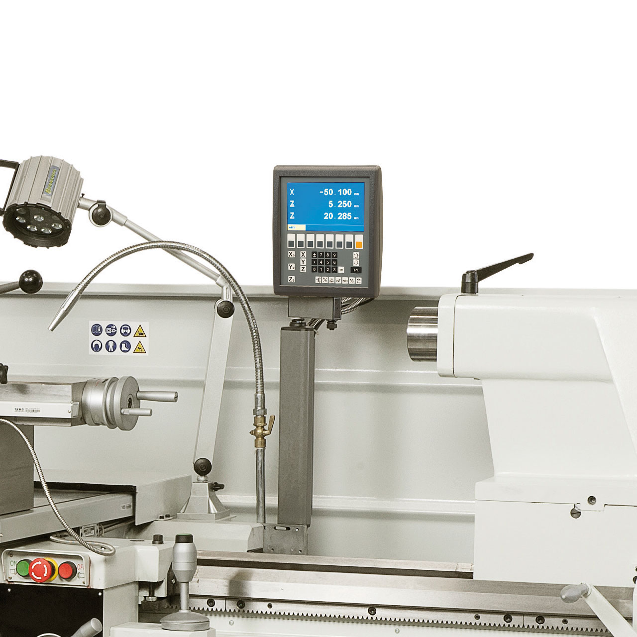 Produktionsdrehmaschine Titan 800 x 3000 inkl. 3-Achs-Digitalanzeige *