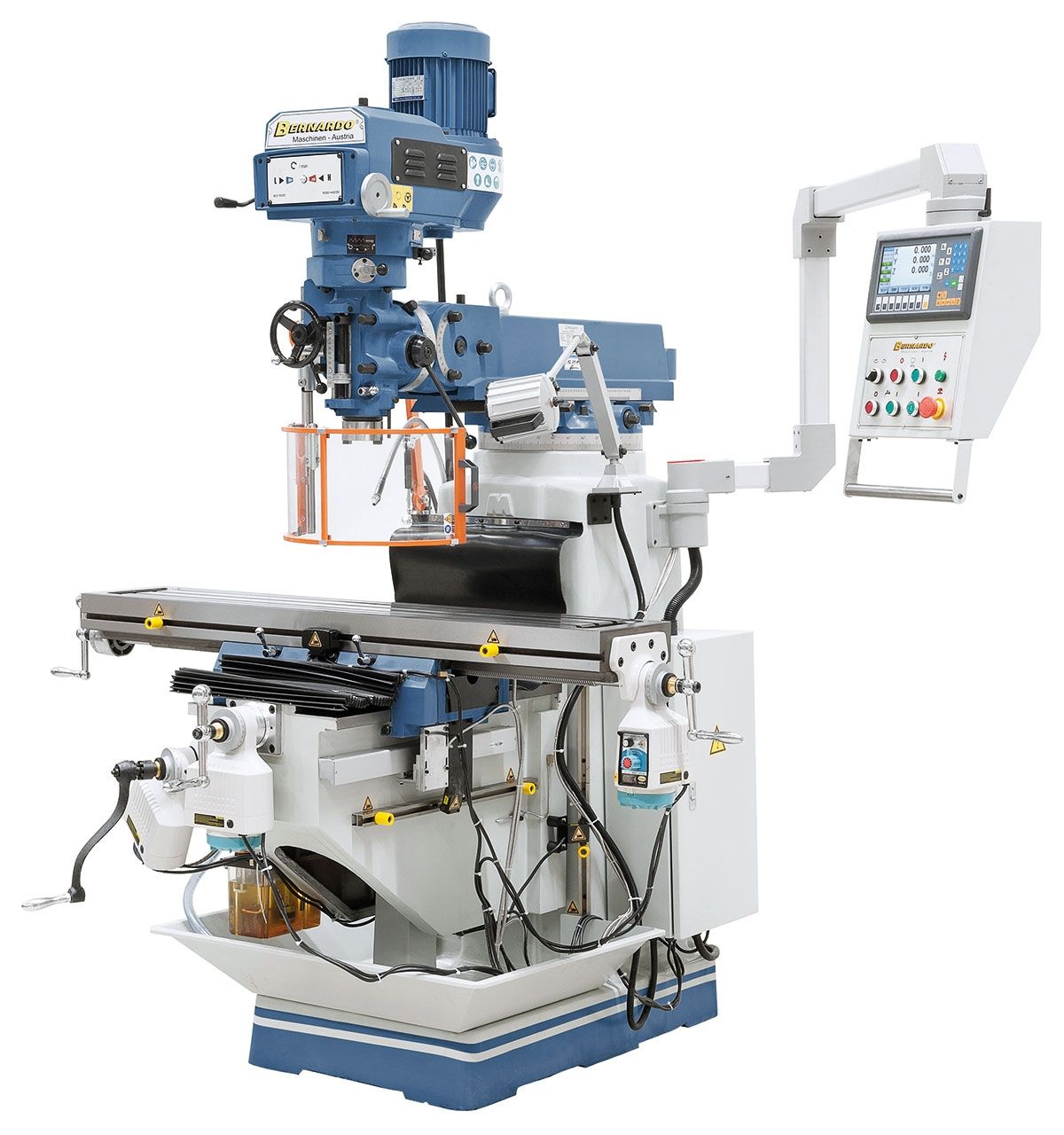 Mehrzweckfräsmaschine MFM 250 Super inkl. 3-Achs-Digitalanzeige montiert *