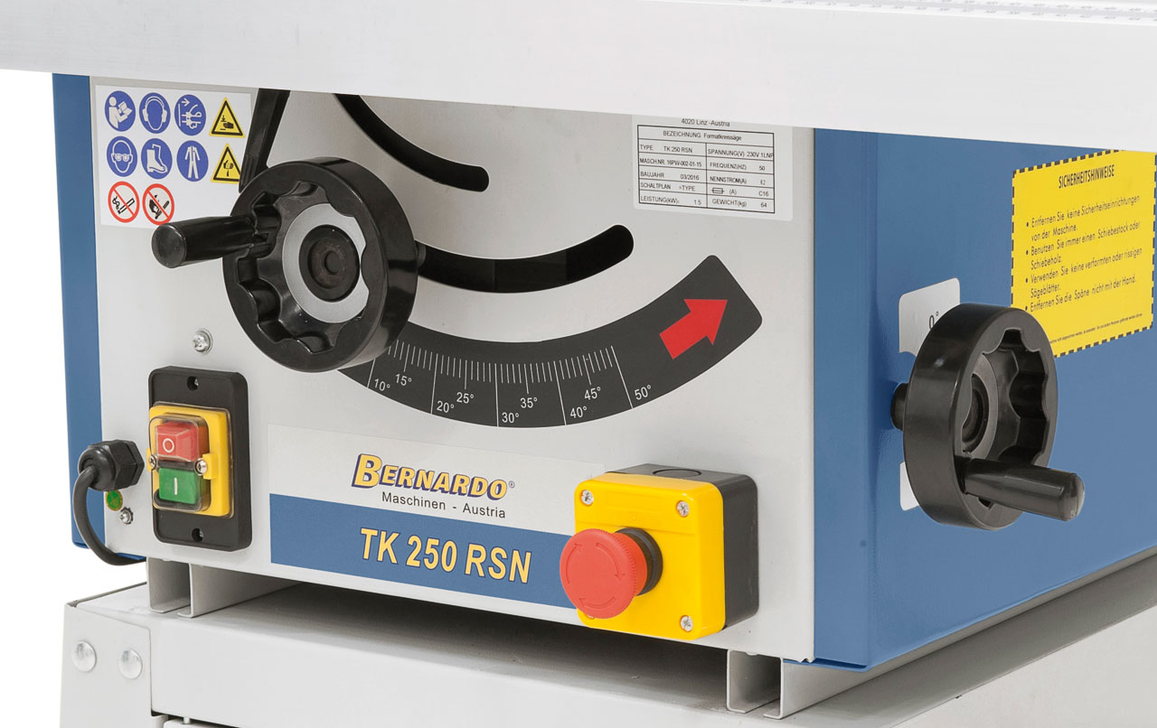 Bordrundsave TK 250 RSN