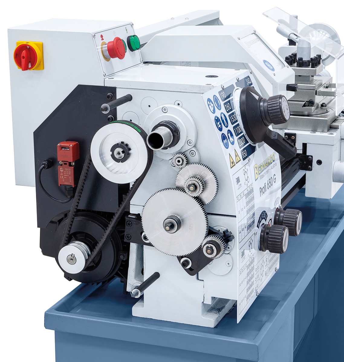 Leit- und Zugspindeldrehmaschine Profi 650 G / 230 V