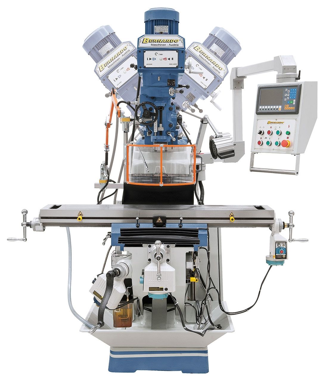 Mehrzweckfräsmaschine MFM 250 Super inkl. 3-Achs-Digitalanzeige montiert *