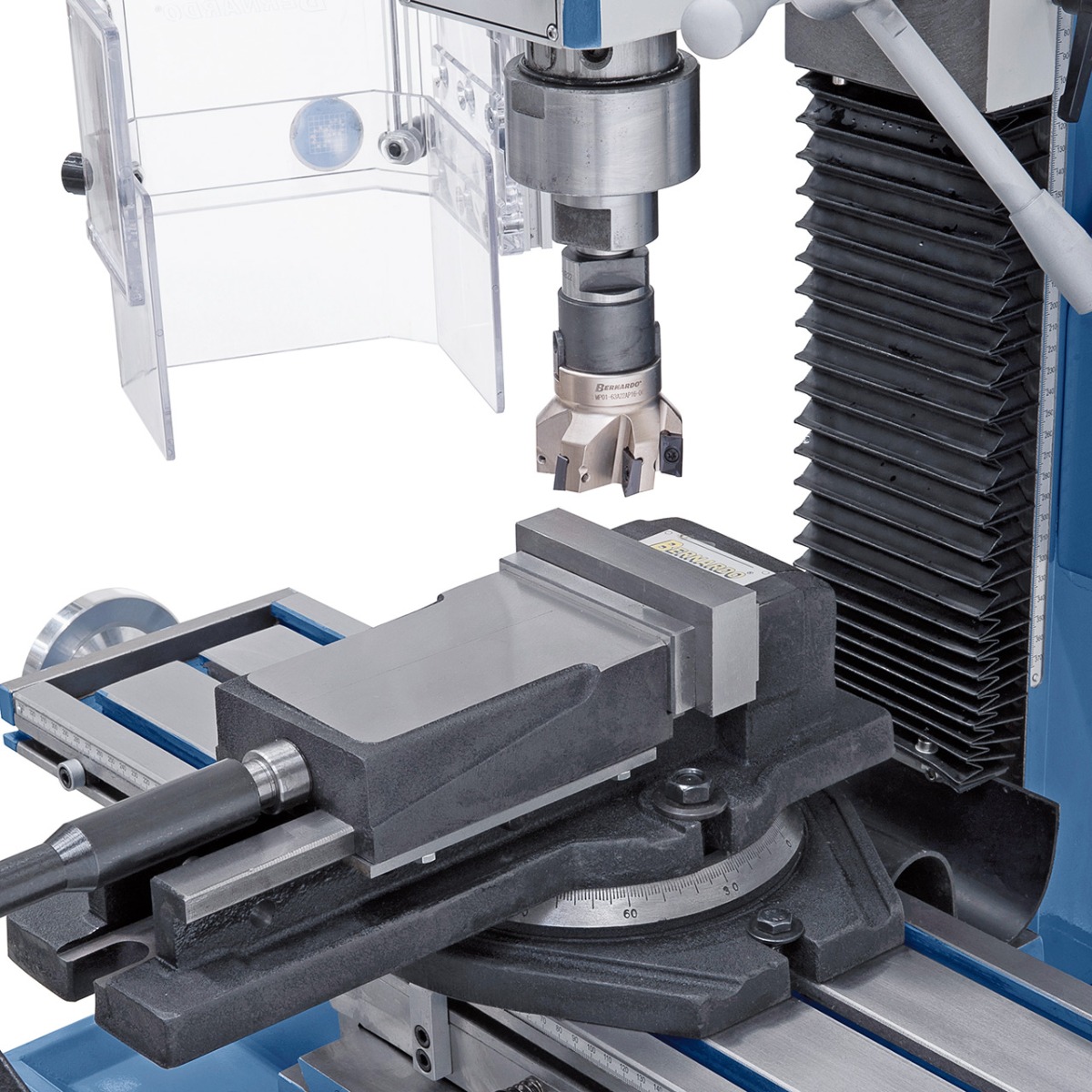 Bohr- und Fräsmaschine KF 28 Top mit Vorschub
