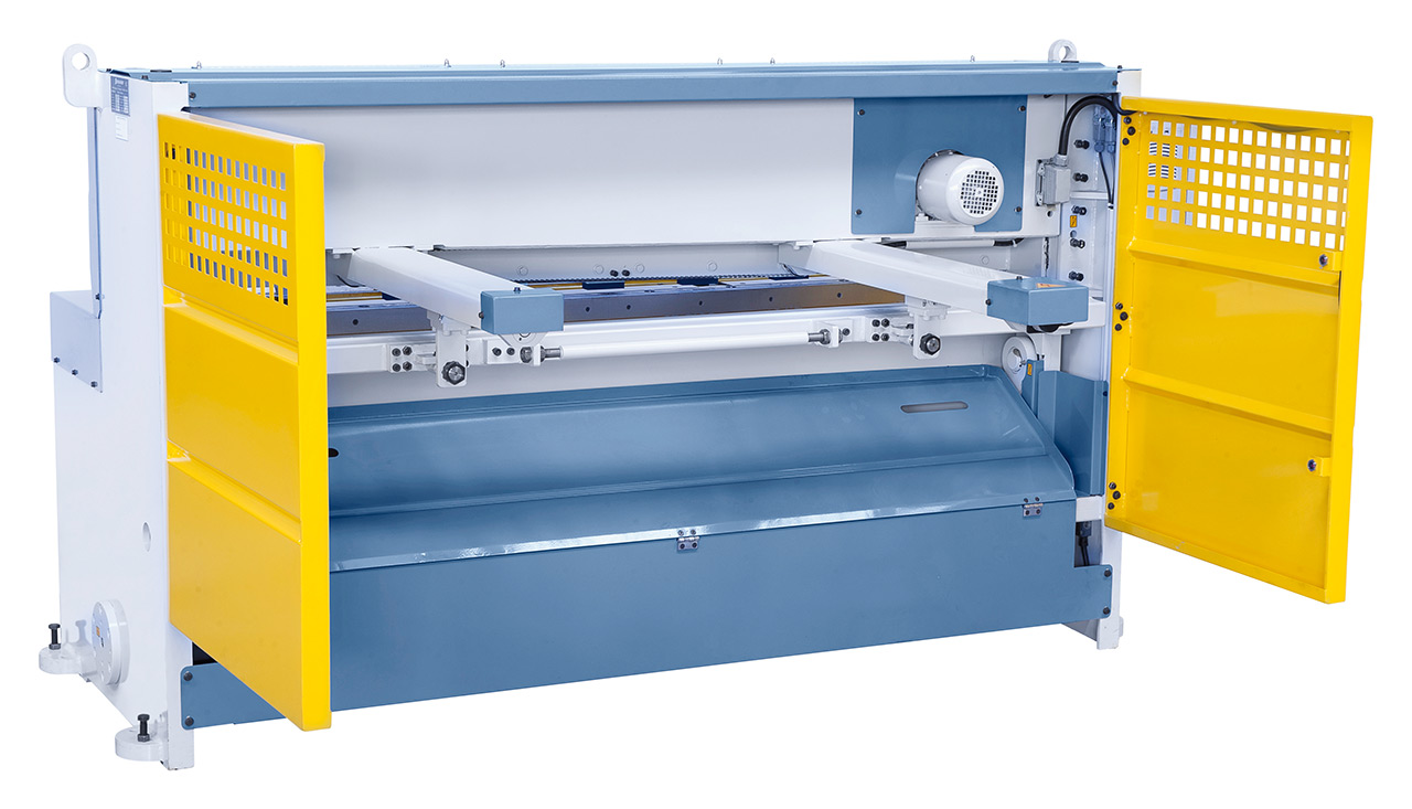 Motorische Tafelschere mit Blechauswurf nach vorne (max. 400 mm) und hinten MTE 3060 x 4 mm NCC *
