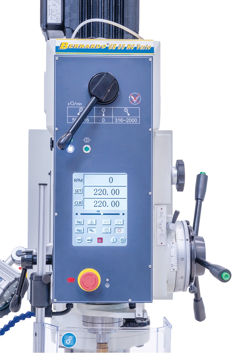 Getriebe-Säulenbohrmaschine GB 55 NC Vario *