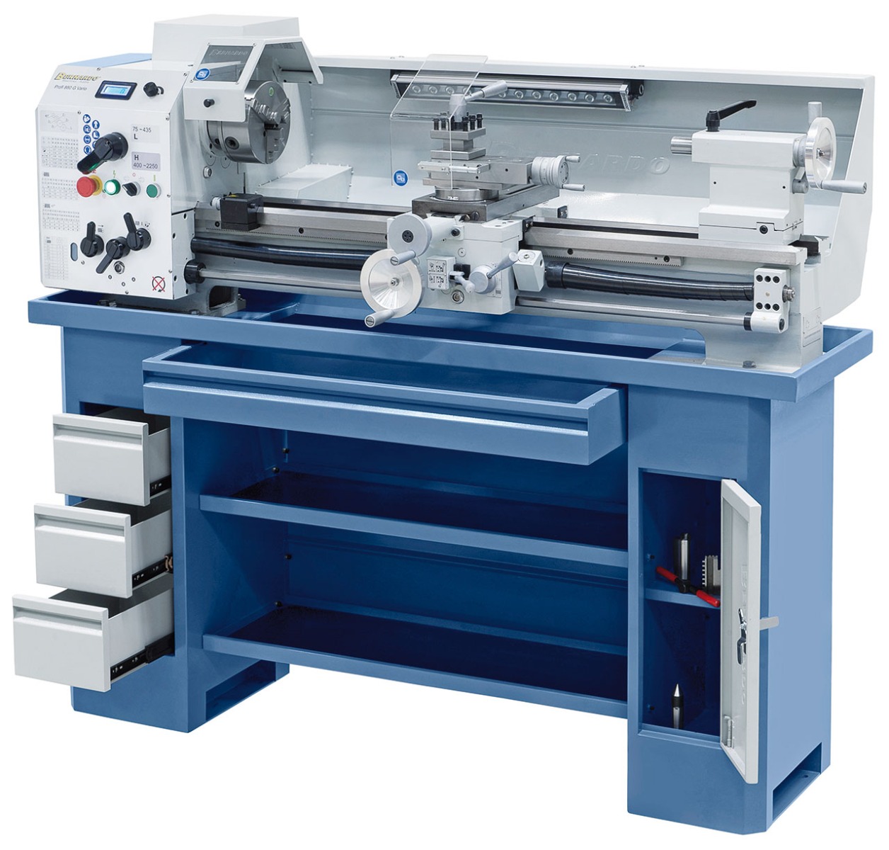 Leit- und Zugspindeldrehmaschine Profi 880 G Vario / 230 V