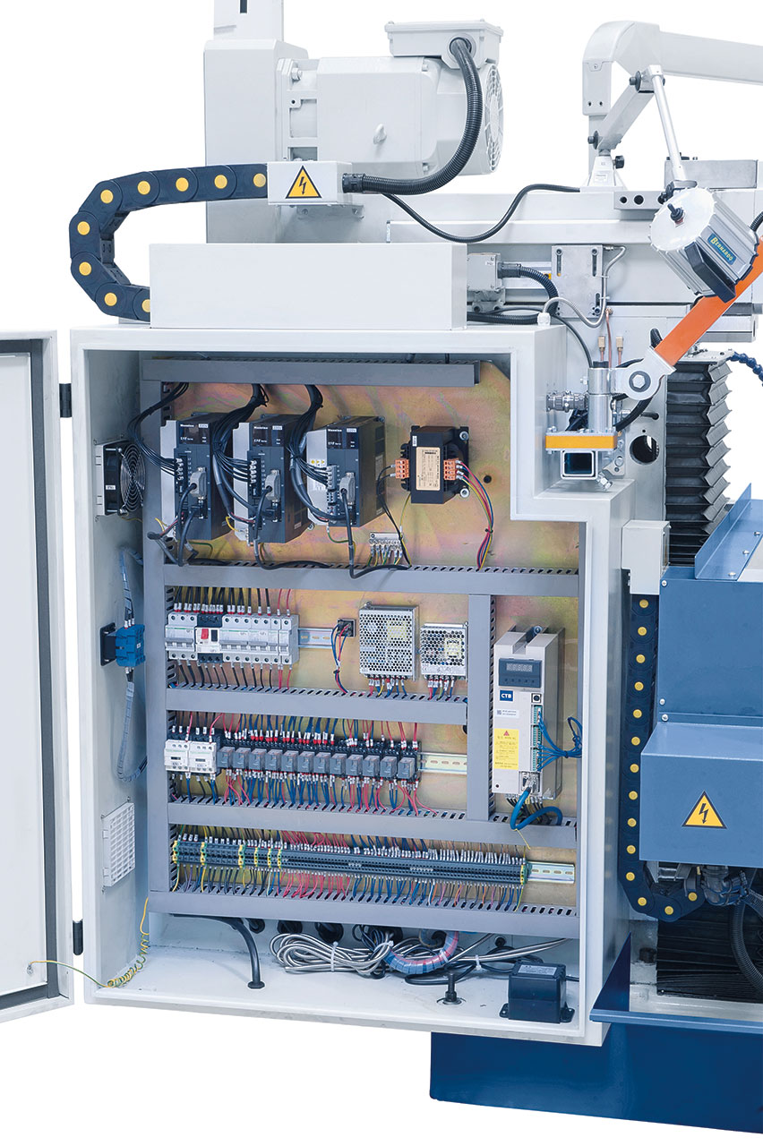 Universal-Werkzeugfräsmaschine WFM 750 Servo inkl. 3-Achs-Digitalanzeige ES-12 H **