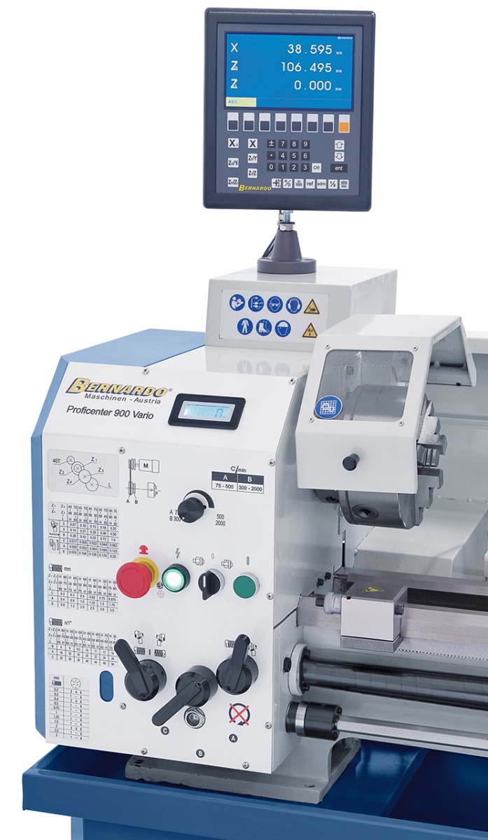 Bearbeitungszentrum Proficenter 900 Vario / 400 V inkl. 2-Achs-Digitalanzeige ES-12 V