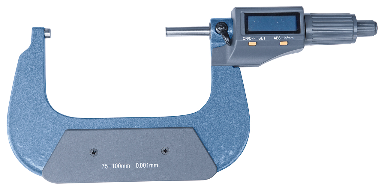 Digitale-Bügelmesschraube 75 - 100 mm