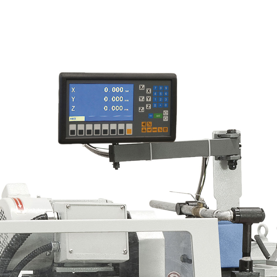 Universal - Rundschleifmaschine URS 500 N inkl. 2-Achs-Digitalanzeige ES-12 H **
