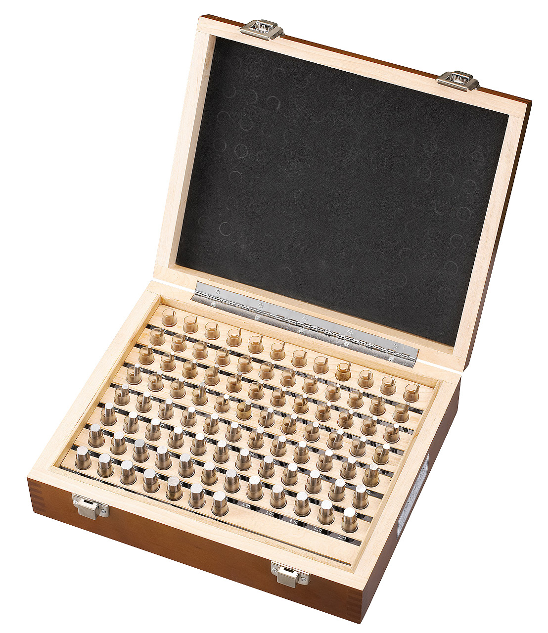 Mess- und Prüfstift-Satz 91-tlg. / 1,0 - 10,0 mm / DIN 2269