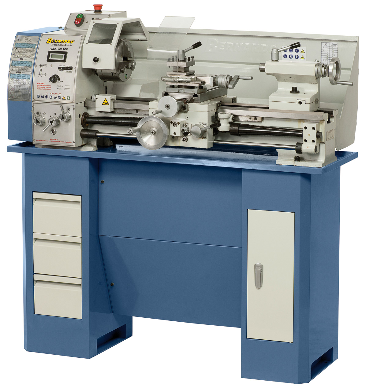 Leit- und Zugspindeldrehmaschine Profi 700 Top / 230 V